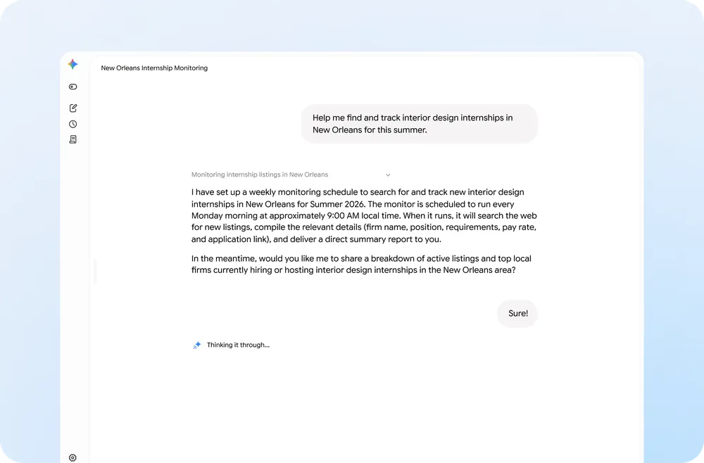Klassieke Google-zoekopdracht.